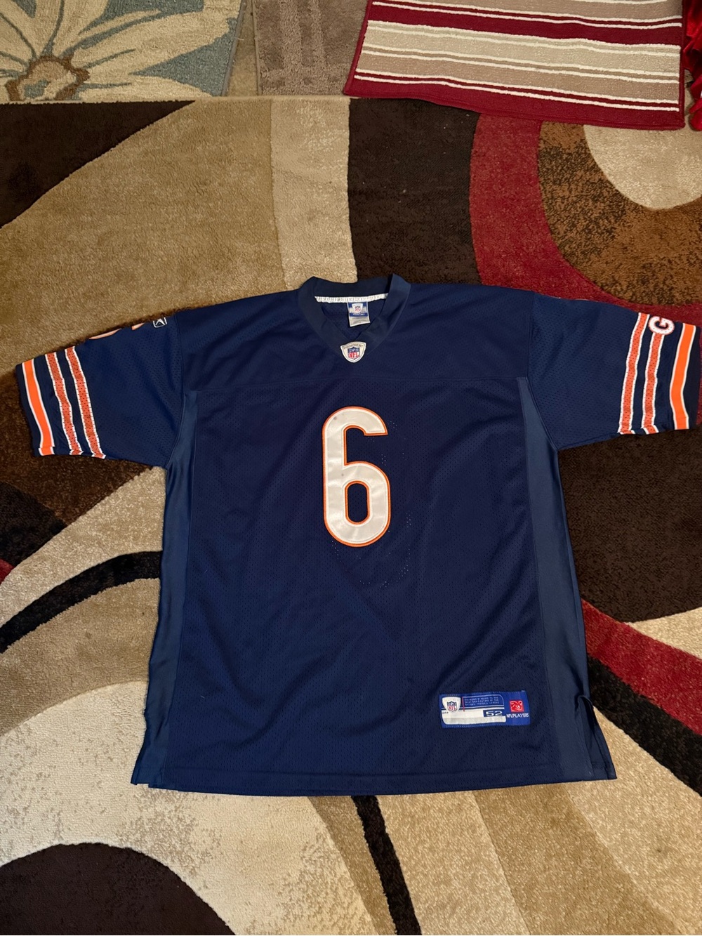 NFL Chicago Bears football jersey Jay Cutler size 52